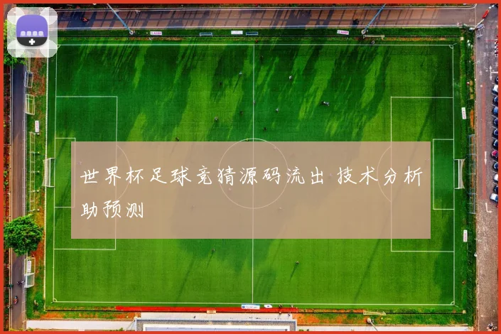世界杯足球竞猜源码流出 技术分析助预测